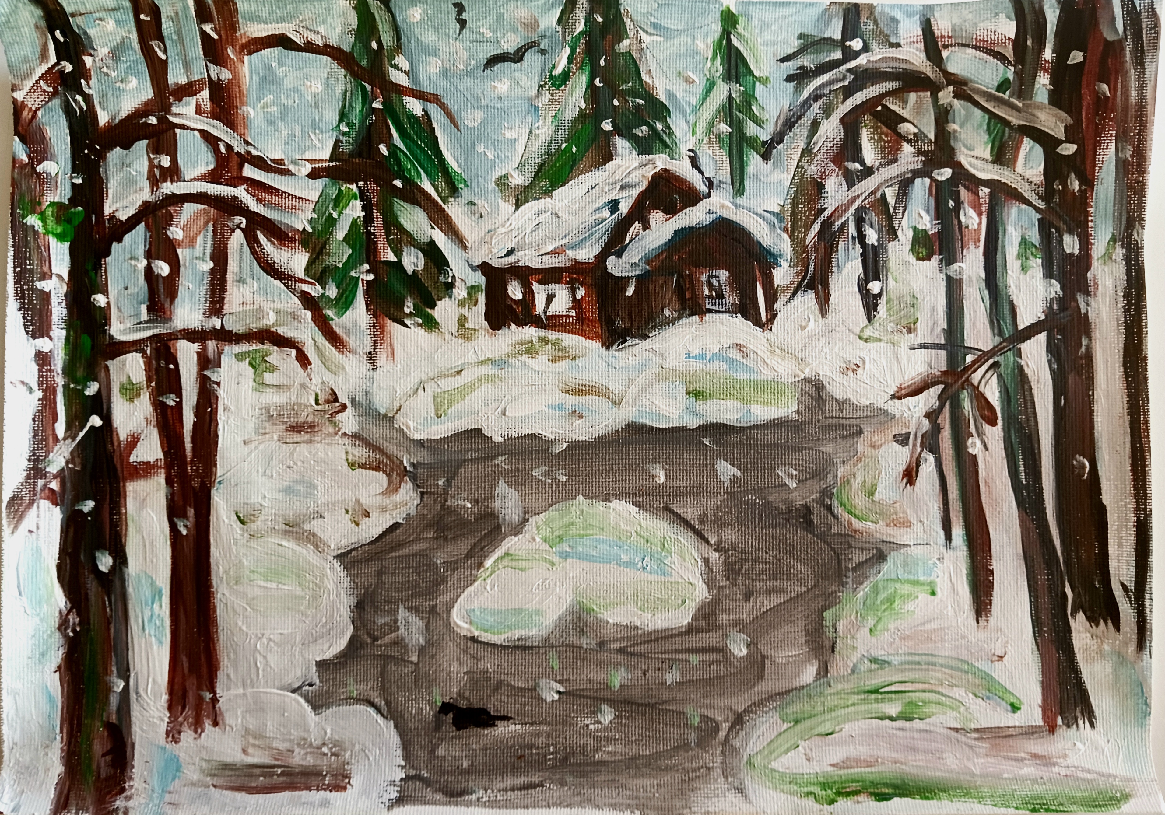 "Snedriver i vinterskoven".